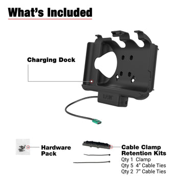 RAM-HOL-SAM60CPU:RAM-HOL-SAM60CPU_6:RAM USB-C Powered Dock for Samsung Tab Active5 & 3