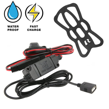 RAM-B-149Z-A-UN12W-V7M-1:RAM-B-149Z-A-UN12W-V7M-1_6:RAM Tough-Charge™ 15W Waterproof Wireless Charging Motorcycle Mount