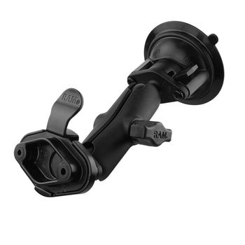 RAM-B-166-326U:RAM-B-166-326U_1:RAM Twist-Lock™ Suction Cup Mount with EZY-Mount™ Quick Release Adapter
