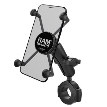 RAM-B-408-112-15-UN10U:RAM-B-408-112-15-UN10U_1:RAM X-Grip Large Phone Mount with Torque™ Large Rail Base - Medium Arm