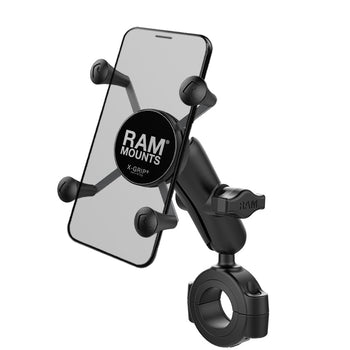 RAM-B-408-112-15-UN7U:RAM-B-408-112-15-UN7U_1:RAM X-Grip Phone Mount with RAM Torque™ Large Rail Base - Medium