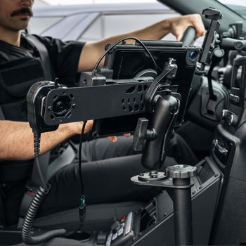 RAM-101-MIC2U:RAM-101-MIC2U_5:RAM Standard Bracket Adapter for Speakers & Microphones