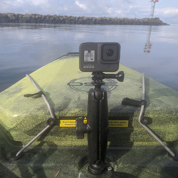 RAP-B-354U:RAP-B-354U_5:RAM Wedge Ball Adapter for Scotty and Hobie Sail Port Base - B Size