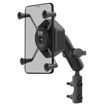 RAM-B-174-UN10-462:RAM-B-174-UN10-462_1:RAM X-Grip Large Phone Mount with Vibe-Safe™ & Reservoir Base