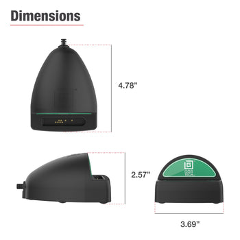 RAM-GDS-DOCK-D9U:RAM-GDS-DOCK-D9U_3:GDS Desktop Dock with Power Delivery - Large Tablets