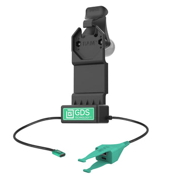 RAM-GDS-DOCK-U1CP-CAU:RAM-GDS-DOCK-U1CP-CAU_1:GDS Uni-Conn™ Powered Dock with Dual USB-A & USB-C Data