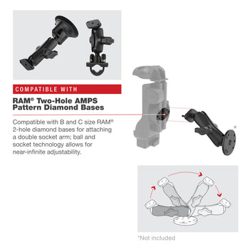 RAM-HOL-ZE17-NP-1U:RAM-HOL-ZE17-NP-1U_6:RAM Form-Fit Holder for Zebra TC73 & TC78