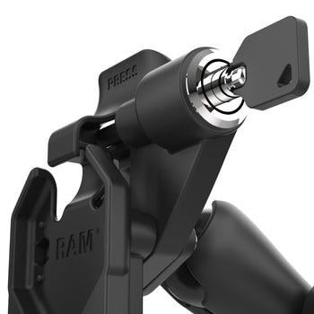 RAM-GDS-U1-SAM88-KIT2:RAM-GDS-U1-SAM88-KIT2_4:GDS Uni-Conn™ Locking Vehicle Bundle for Samsung Tab A9+