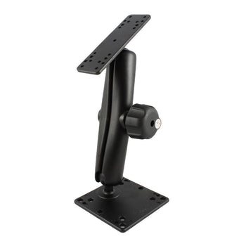 RAM-111LU-D-246:RAM-111LU-D-246_1:RAM Locking Double Ball Mount with 100x100mm VESA Plate - C Size Long