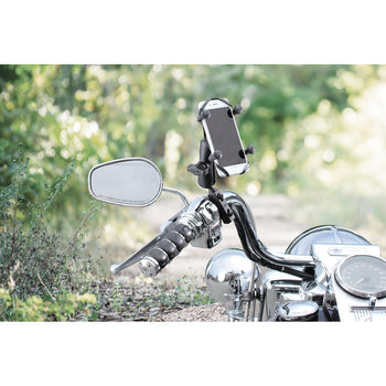 RAM-B-174-UN7U:RAM-B-174-UN7U_3:RAM X-Grip Phone Mount with Brake/Clutch Reservoir Base - Medium