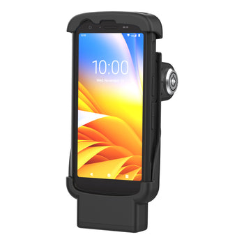 RAM-HOL-ZE24LU:RAM-HOL-ZE24LU_1:RAM Locking Form-Fit Holder for Zebra TC22 & TC27 with Boot
