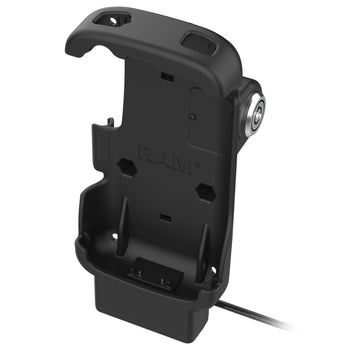 RAM-HOL-ZE24PLU:RAM-HOL-ZE24PLU_4:RAM Locking Form-Fit Powered Dock for Zebra TC22 & TC27 with Boot