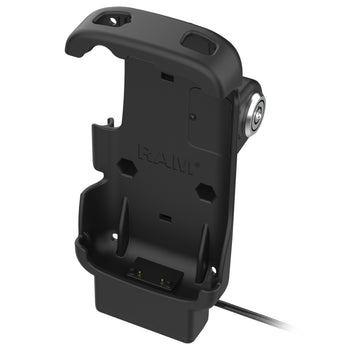 RAM-HOL-ZE24PLU:RAM-HOL-ZE24PLU_4:RAM Locking Form-Fit Powered Dock for Zebra TC22 & TC27 with Boot