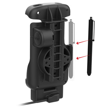RAM-HOL-ZE24PU:RAM-HOL-ZE24PU_3:RAM Form-Fit Powered Dock for Zebra TC22 & TC27 with Boot