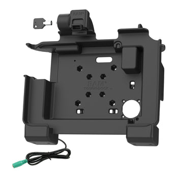 RAM-HOL-ZE25PLU:RAM-HOL-ZE25PLU_2:RAM Powered Locking Dock for Zebra ET6x