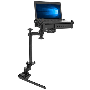 RAM-VB-178A-SW1:RAM-VB-178A-SW1_1:RAM No-Drill™ Laptop Mount for '12-23 RAM 2500-5500 + More