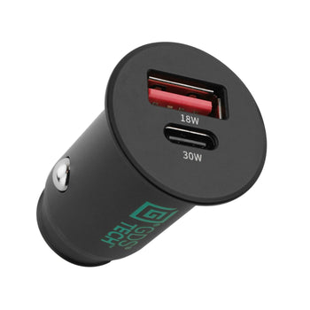 GDS Type-C and Type A 2-Port Cigarette Charger