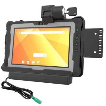 RAM-HOL-GE5PKLU:RAM-HOL-GE5PKLU_1:RAM Form-Fit Locking Powered Dock for Getac ZX80
