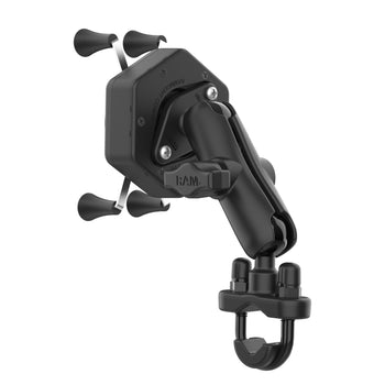RAM-B-149Z-UN7-462:RAM-B-149Z-UN7-462_3:RAM X-Grip Phone Mount with Vibe-Safe™ & U-Bolt Base - Medium