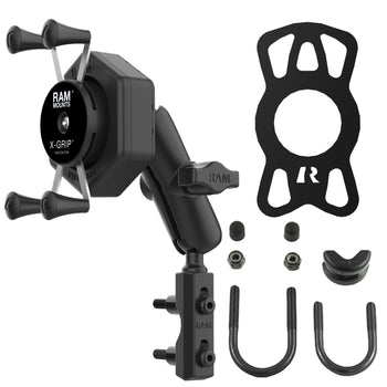 RAM-B-174-UN7-462:RAM-B-174-UN7-462_2:RAM X-Grip Phone Mount with Vibe-Safe™ & Reservoir Base