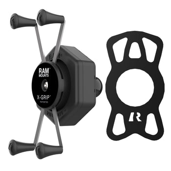 RAM-HOL-UN10B-462:RAM-HOL-UN10B-462_2:RAM X-Grip Large Phone Holder with Ball & Vibe-Safe™ Adapter