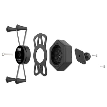 RAM X-Grip Large Phone Holder with Ball & Vibe-Safe™ Adapter