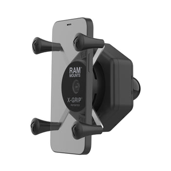 RAM-HOL-UN7B-462:RAM-HOL-UN7B-462_1:RAM X-Grip Phone Holder with Ball & Vibe-Safe<sup>™</sup> Adapter