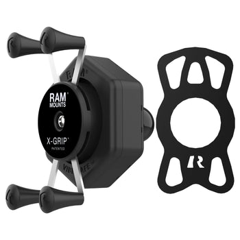 RAM X-Grip Phone Holder with Ball & Vibe-Safe<sup>™</sup> Adapter