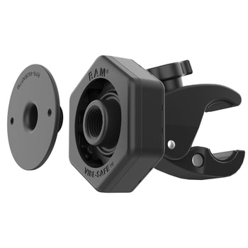 RAP-400-462NPT:RAP-400-462NPT_1:RAM Tough-Claw™ Small Clamp Base with Vibe-Safe™ Adapter