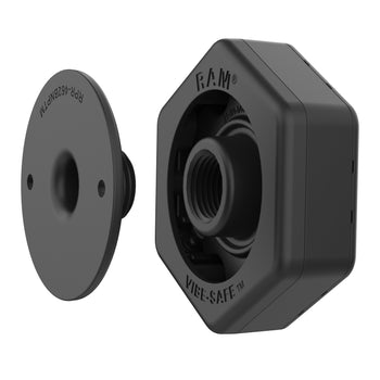 RAP-462NPT:RAP-462NPT_1:RAM Vibe-Safe™ with NPT Adapter for 2-Hole Holders