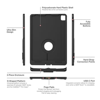 RAM-GDS-SKIN-AP37-TCD:RAM-GDS-SKIN-AP37-TCD_5:IntelliSkin Thin-Case™ for Apple iPad Pro 12.9 3rd - 6th Gen