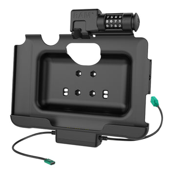 RAM-HOL-SAM57CPCL-1AU:RAM-HOL-SAM57CPCL-1AU_2:RAM Combo-Locking Power + Data Dock for Samsung Tab Active4 Pro