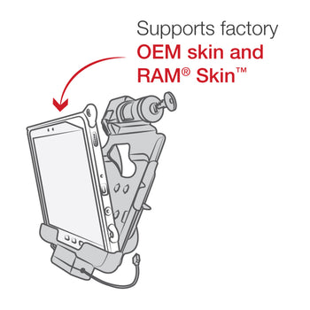 RAM-HOL-SAM57CPKL-1AU:RAM-HOL-SAM57CPKL-1AU_6:RAM Key-Locking Power + Data Dock for Tab Active4 Pro & Tab Active Pro