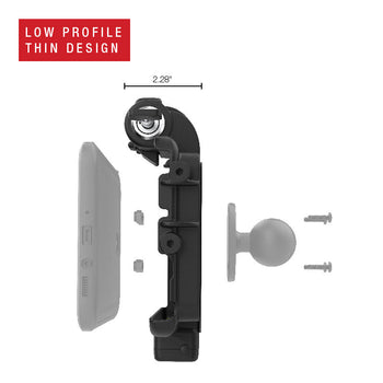 RAM-HOL-SAM58CPKLT-AU:RAM-HOL-SAM58CPKLT-AU_7:RAM Low-Profile Locking Power + Single USB Dock for Tab Active5 & 3