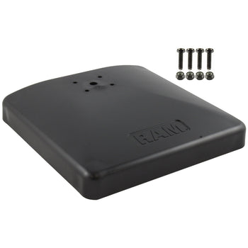 RAP-251U:RAP-251U_1:RAM Composite Square Platform Base with AMPS Hole Pattern