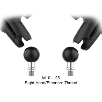 RAM-B-349-465RL:RAM-B-349-465RL_2:RAM Tough-Mirror™ Kit with M10-1.25 Bases - Medium Arm