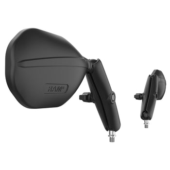 RAM-B-349-C-465RL:RAM-B-349-C-465RL_3:RAM Tough-Mirror™ Kit with M10-1.25 Bases - Long Arm
