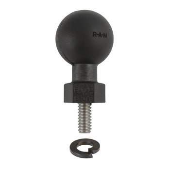 RAP-B-379U-252050-SLW:RAP-B-379U-252050-SLW_1:RAM Tough-Ball<sup>™</sup> with 1/4"-20 x .50" Threaded Stud and Lock Washer