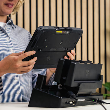 RAM-DOCK-ZE25U:RAM-DOCK-ZE25U_9:RAM Desktop Dock for Zebra ET6x with USB & RJ45 Support