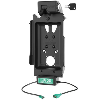 RAM-GDS-DOCKL-SAM80CDU:RAM-GDS-DOCKL-SAM80CDU_2:Locking GDS Tough-Dock™ + Single USB-A for Samsung Tab A9 & A7 Lite