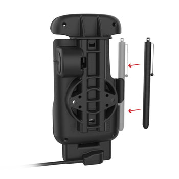 RAM-HOL-ZE24-CU:RAM-HOL-ZE24-CU_3:RAM Form-Fit USB-C Dock for Zebra TC22 & TC27 with Boot