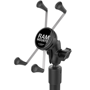 RAP-224-18-A-UN10:RAP-224-18-A-UN10_2:RAM X-Grip Large Phone Mount with RAM Twist-Lock™ Base & 18" Pole
