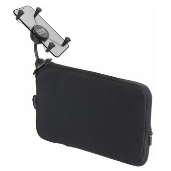 RAP-SB-407-UN10U:RAP-SB-407-UN10U_1:RAM X-Grip Large Phone Mount with RAM Tough-Wedge™ Base - Snap-Link