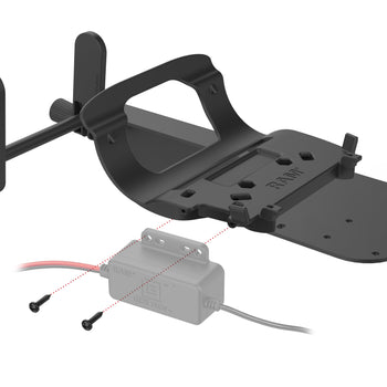 RAM-PM1-ZE31U:RAM-PM1-ZE31U_7:RAM Printer Mount with Paper Feed for Zebra ZQ630 Series