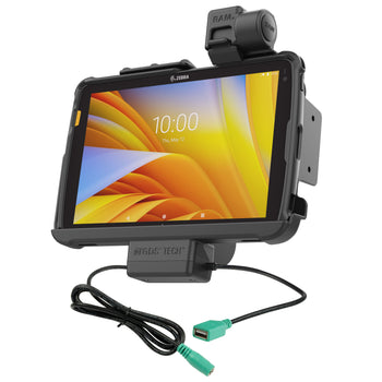RAM-HOL-ZE21PDNLLU:RAM-HOL-ZE21PDNLLU_1:RAM Tough-Dock™ Power + Data with Latch for Zebra ET4x 10" Tablet