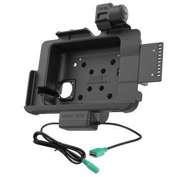 RAM-HOL-ZE21PDNLLU:RAM-HOL-ZE21PDNLLU_2:RAM Tough-Dock™ Power + Data with Latch for Zebra ET4x 10" Tablet