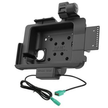 RAM-HOL-ZE21PDNLLU:RAM-HOL-ZE21PDNLLU_2:RAM Tough-Dock™ Power + Data with Latch for Zebra ET4x 10" Tablet