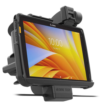 RAM-HOL-ZE21PDNLLU:RAM-HOL-ZE21PDNLLU_5:RAM Tough-Dock™ Power + Data with Latch for Zebra ET4x 10" Tablet