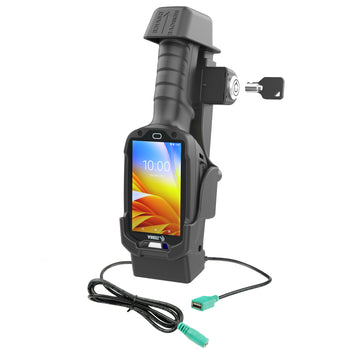 RAM-HOL-ZE26PDLU:RAM-HOL-ZE26PDLU_1:RAM Locking Powered Dock + Single USB-A for Zebra TC8300