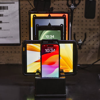 RAM-GDS-DOCK-6G16-SW1:RAM-GDS-DOCK-6G16-SW1_7:GDS 6-Port Power + Single RJ45 Dock for Tablets with IntelliSkin